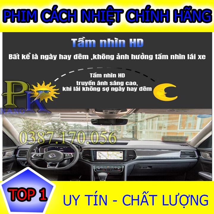 5 Địa chỉ cửa hàng cung cấp và dán phim cách nhiệt ô tô uy tín chất lượng tại Đồng Hới, Quảng Bình