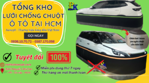 Cách rào lưới chống chuột ô tô