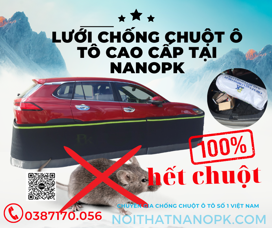 Cách rào lưới chống chuột ô tô bảo vệ ô tô bạn an toàn tuyệt đối -noithatnanopk.com