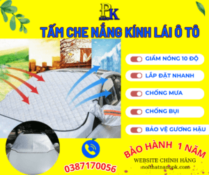 Tìm Địa chỉ cửa hàng bán tấm che nắng kính lái ô tô cao cấp uy tín tại Đà Nẵng