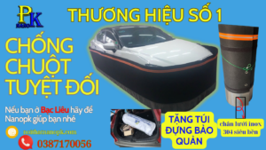 Lưới chống chuột vào ô tô, Khung chắn chuột phá ô tô, quây chống chuột vào ô tô, chất liệu cao cấp, chân inox chống chuột, Nanopk