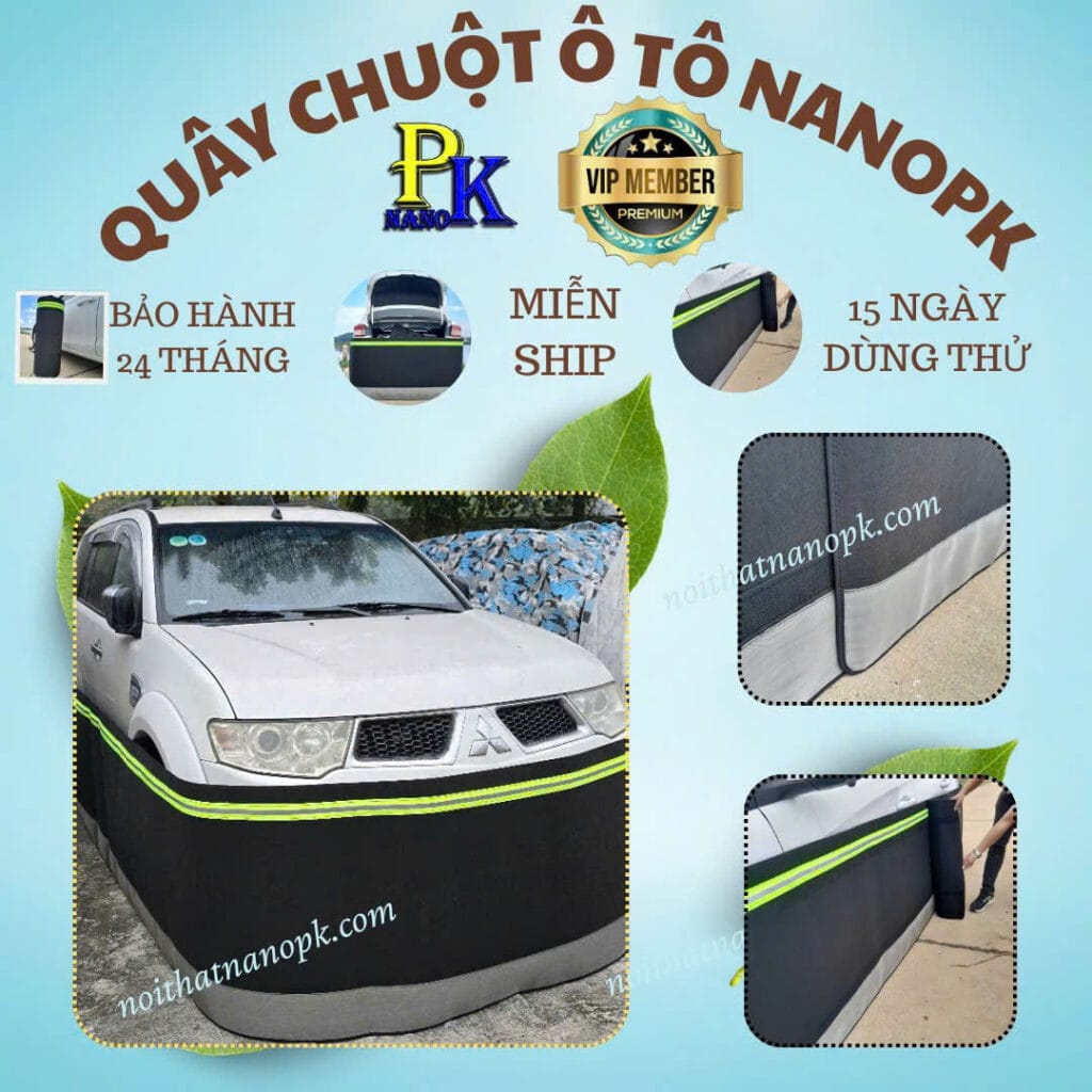 Review quây chống chuột ô tô Nanopk bảo hành 2 năm