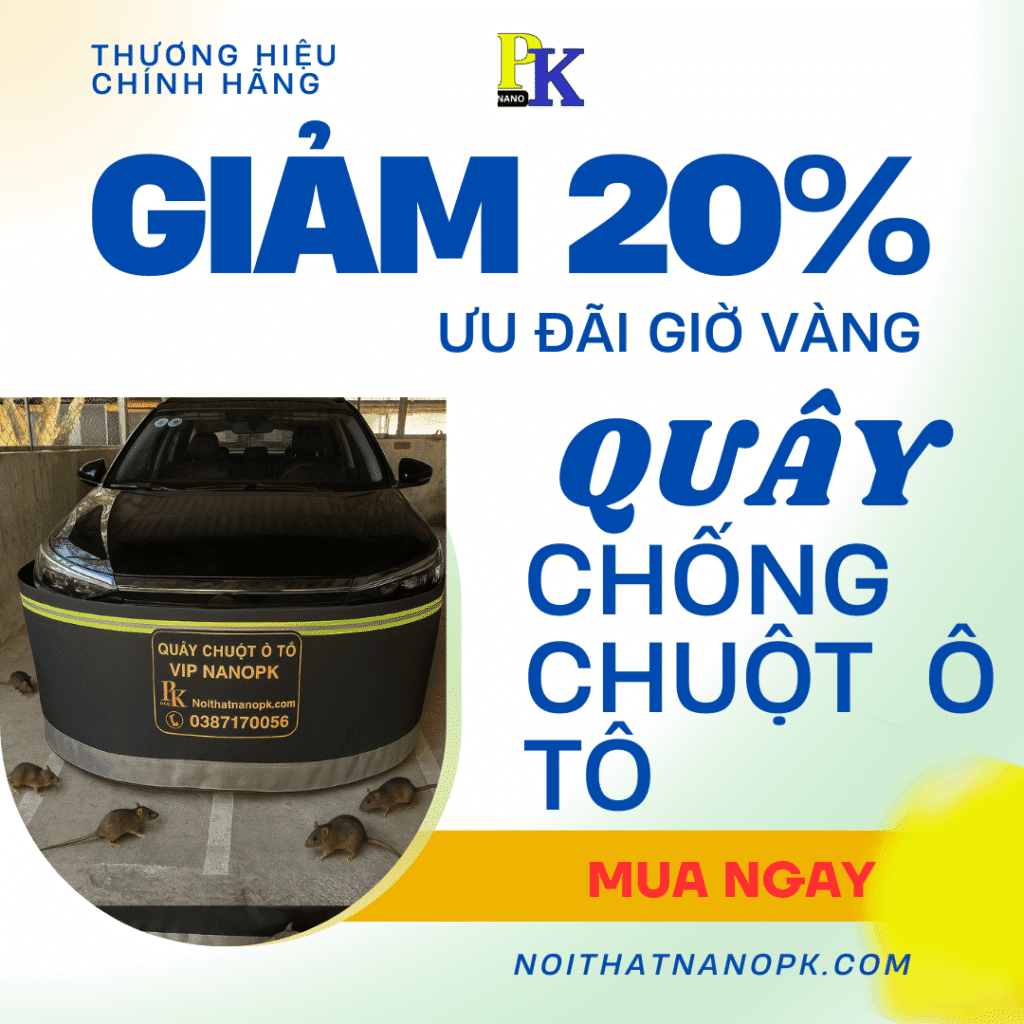 Tấm Lưới Quây Chống Chuột Ô Tô Tại Hà Nội, Giải pháp số 1 Việt Nam Nanopk Quây chống chuột ô tô Nanopk thương hiệu hàng đầu tại Hà Nội