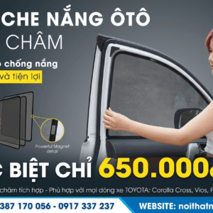 Rèm che nắng nam châm ô tô NanoPK