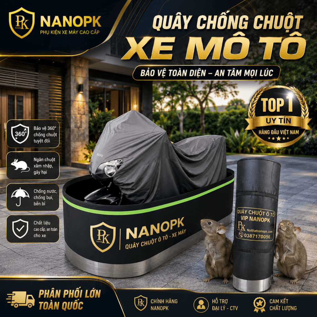 Chuột vào xe máy phải làm sao, tìm hiểu 7 cách chống chuột vào xe máy hiệu quả Chuột vào xe máy phải làm sao