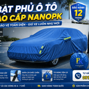 Bạt phủ ô tô xe Ford Everest SIÊU BỀN NANOPK Bạt phủ ô tô xe Ford Everest