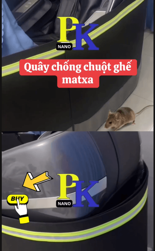 Quây chống chuột ghế massage NANOPK 6m | Không điện, không hóa chất quay-chong-chuot-nanopk-vip-inox-304